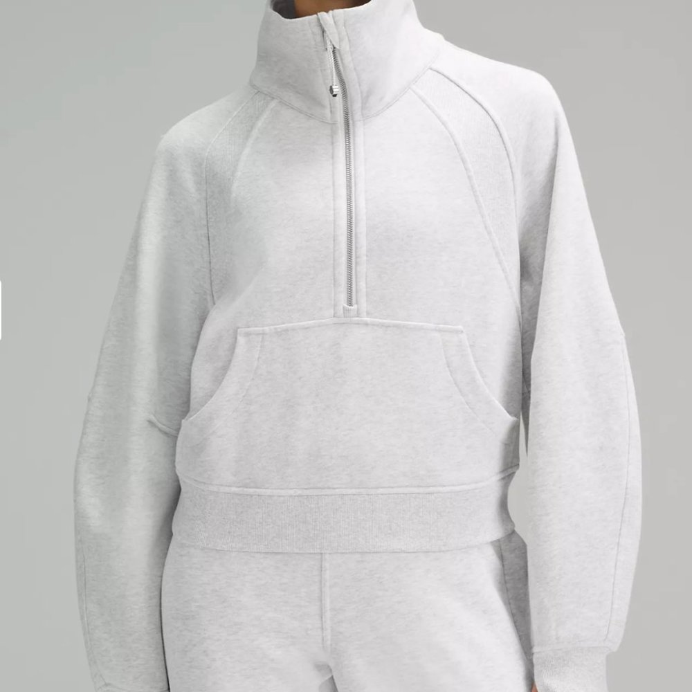 lululemon athletica Scuba Oversized Funnel-Neck Half Zip • size xl/xxl